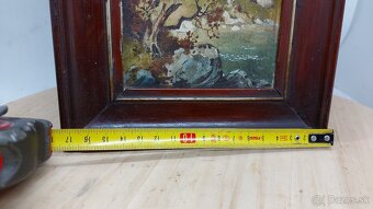 Predám dve staré olejomalby namaľované na dreve 36 € - 9