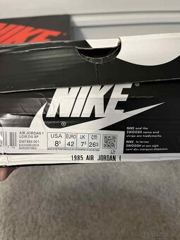 Nike Air Jordan 1 Retro Low OG SP Travis Scott Black Phantom - 9