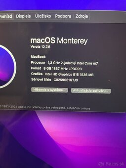 MacBook 12inch 2016 / 8GB/256GB TOP stav - 9