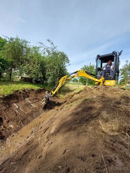 Výkopové a zemné práce - minibáger a dumper/vyklápač - 9