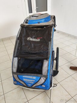 Cyklo vozík pre 2 deti Queridoo - 9