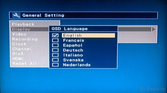 ⚠️VHS-HDD-DVD rekordér Funai T3A-A8182DB - 9