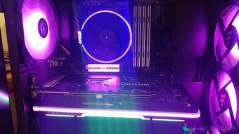 Herný PC s RTX 2070 Super 8GB-OC+Ryzen 5+32GB RAM+NVMe+ARGB - 9