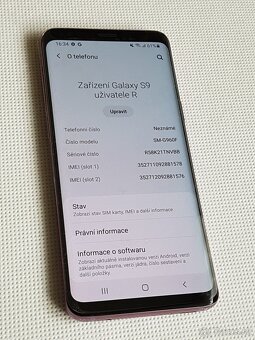 Samsung Galaxy S9 Vynikajúci stav - 9