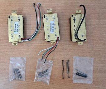 Predám elektrickú gitaru Blond STR-1 MN SB a ďalšie veci - 9
