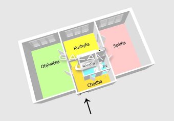 2-izbový byt na predaj za výbornú cenu – Fiľakovo - 9