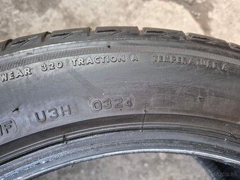 255/45 r18 letné 4 ks BRIDGESTONE dezén 6,2 - 5,3 mm - 9