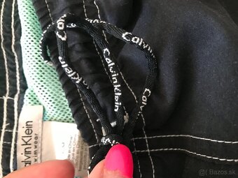 CALVIN KLEIN originál black pánske plavky L/XL - 9