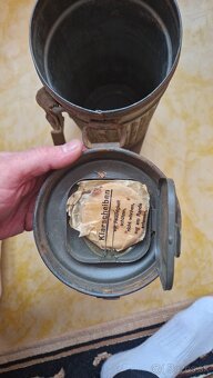 Plynová maska wehrmacht, wio zmrzlik winterschlacht ek2 kríž - 9