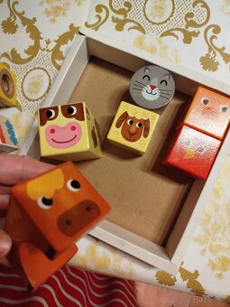 Zvukové kocky Farma Vilac - 9