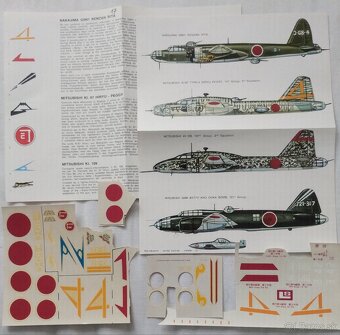 Obtlačky lietadlá WWII 1/72 - 9