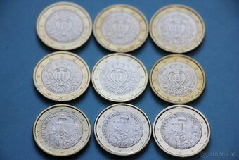 euromince San Marino a Monako Vatikan v UNC - 9