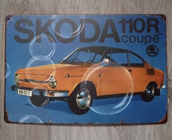 Škoda 130RS/LR,120L/LS,100L,110R,1203,Felícia retro tabuľka - 9