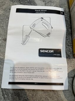 Ručný šľahač Sencor SHM 5204 200w - 9
