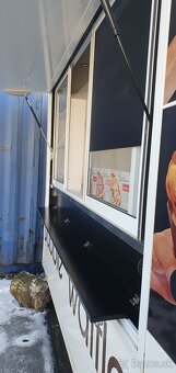 Predajný gastro príves Food truck, pojazdná predajňa - 9