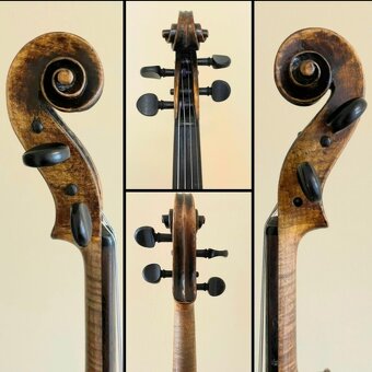🎻Husle 4/4 majstrovské Leopold Widhalm r.1758 - 9