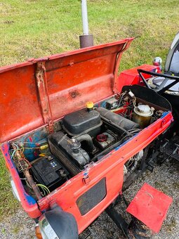 PREDÁM domácky robený malotraktor - 9