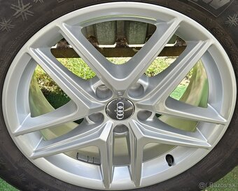 Atraktívne, originálne hliníkové disky AUDI - 5x112 r17 - 9
