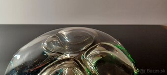 Nádherná miska / popolník/z hutného skla zaujímavý kúsok - 9