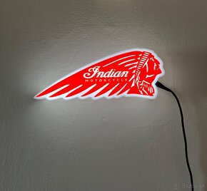 Indian LED Logo lampa - 9