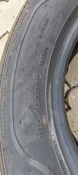 Predám disky+gumy 185/65/R15 - 9