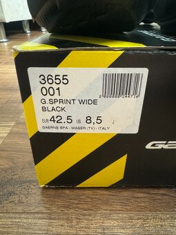 Tretry na bicykel Gaerne G.Sprint Road Wide Matt Black - 9