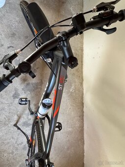 Horský bicykel ST 120 27,5" sivo-oranžový M - 9