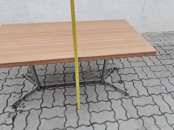 Retro velky Stol konferencny nastavitelny Kovona - 9