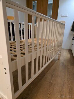 Detská postieľka 2v1 WOODIES Classic Cot Bed 140x70 - 9