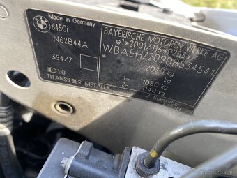 ROZPREDÁME BMW E63 645ci - 9