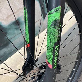 GHOST Kato 4.7 night black/green 29 kolesa - 9