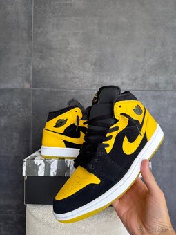 🔥Air Jordan 1 SE mid “ Black-Varsity “ - 9