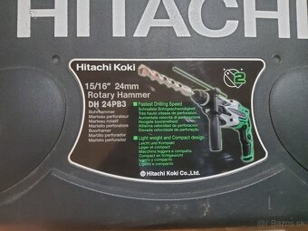 Vrtacie/buracie kladivo Hitachi Koki DH 24PB3 Made in Japan - 9