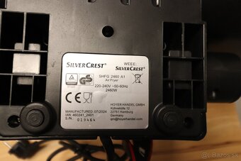 Teplovzdušná fritéza gril SilverCrest Nová - 9
