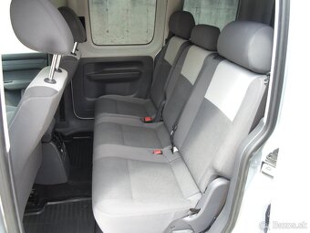 Volkswagen Caddy 1.6 TDI 102k DSG automat,ťažné,klima,tempom - 9