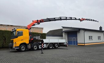 9198 - Volvo FH540 - 8x2 - Valník + HR-Palfinger PK 65002-SH - 9