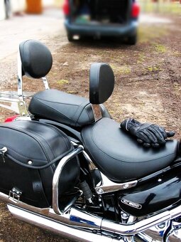 Polohovací opěrka řidiče chopper,cruiser. - 9