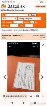 500€ Opel Zafira. - 9