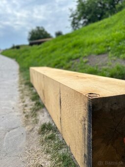Dubové hranoly o veľkých prierezoch - 9