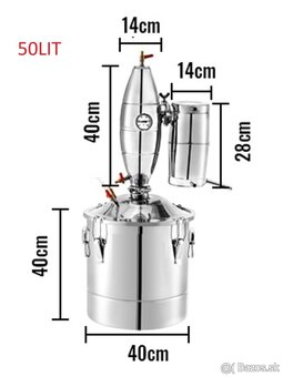 Domáca pálenica-liehovar-destilátor-destilačný prístroj - 9