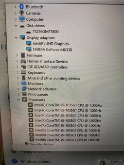 Notebook Lenovo i5-1035G1,8GBDDR4,nVidiaMX330 2GB,256GBSSD - 9
