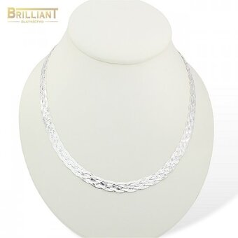 Strieborná retiazka 925 /náhrdelník/ - 9