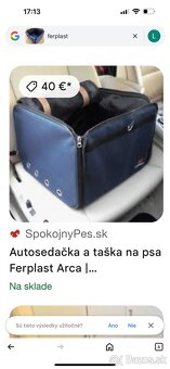 Kvalitná autosedačka pre psa alebo mačku - 9