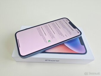 APPLE IPHONE 14 1289GB BLUE ,KAPACITA BATÉRIE 100% - 9