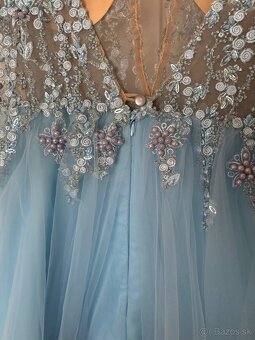 Spoločenské šaty dlhé ,vel 38 - 9