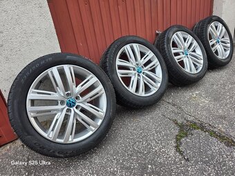 Zimné kolesá VW Tiguan 5x112 r19 235/50 r19 top stav - 9