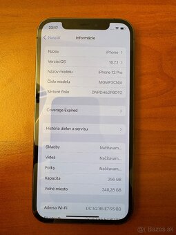 iPhone 12 Pro 256GB Graphite - 9
