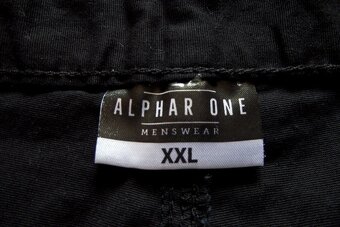 Čierne pánske krátke nohavice, v. XL/XXL - 9