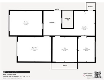 Predaj 4 izbový byt (80m2 +balkón) Veľké Rovné(okr. Bytča) - 9