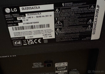 55'' ultratenký 4K OLED SMART TV LG OLED55A23LA - 9